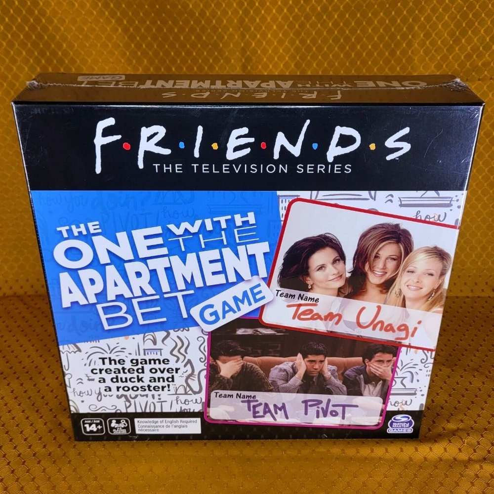 Friends TV Series Board Game The One With The Apartment Bet Trivia New